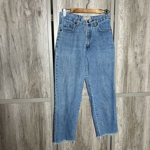 Vintage Abercrombie & Fitch Jeans Size 10 Made in USA High Rise Blue Color